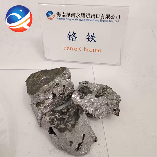 Le fabricant d'alliages ferro fournit du chrome ferro-silicium